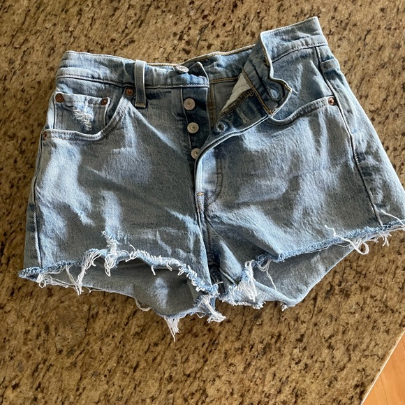 Levi's Pants - Levi’s 501 high waisted shorts